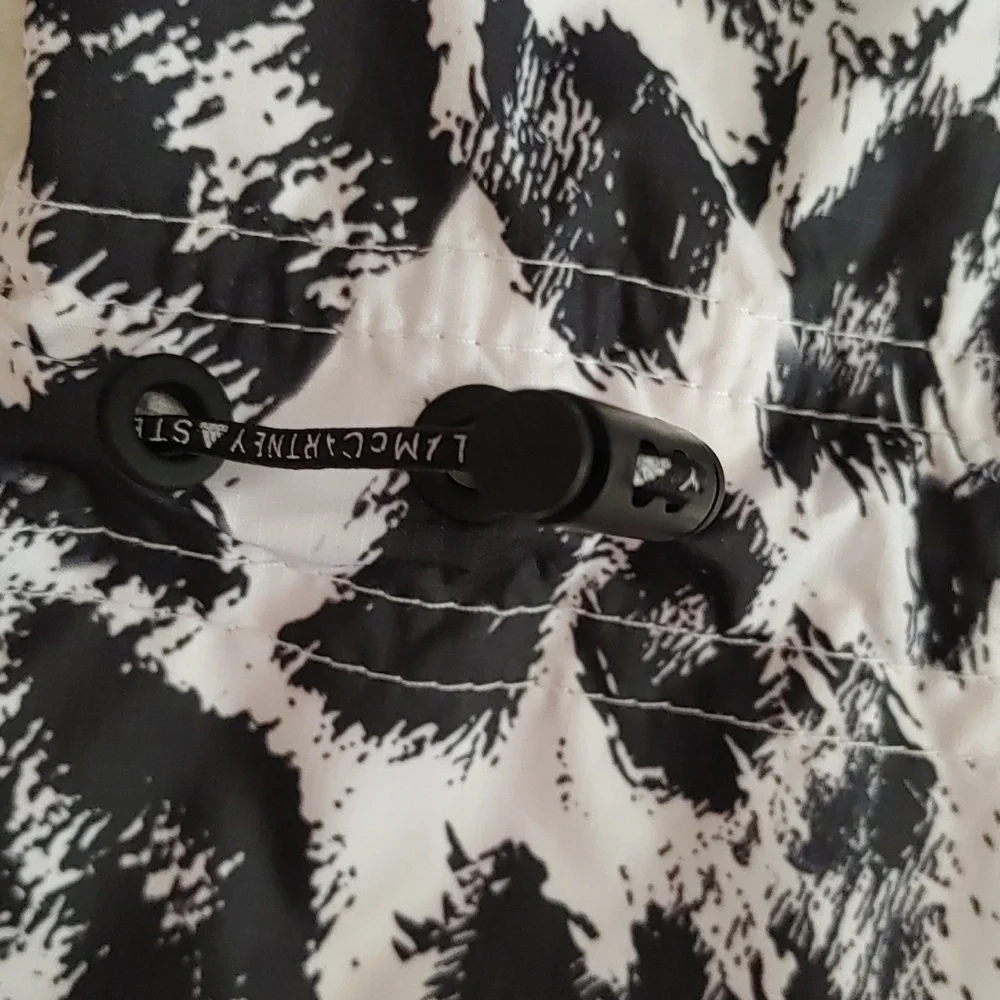Stella McCartney Adidas True Pace Leopard Print Running Jacket Size S (1584)